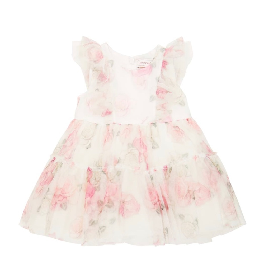 Monnalisa Luxe Baby Girl Dress